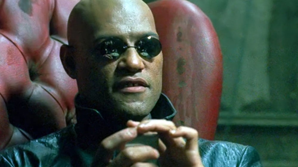 The Matrix filminde Morpheus karakteri
