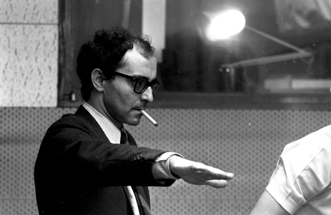 Jean-Luc Godard'ın 'Sympathy for the Devil' filmi kamera arkası.