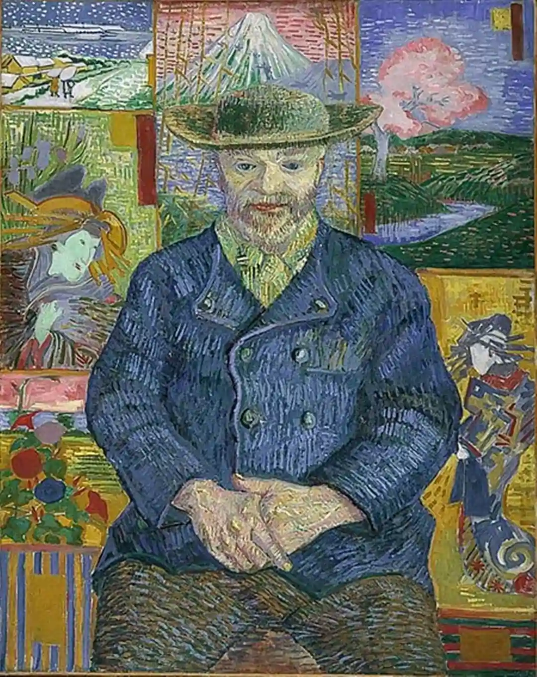Van Gogh, Pere Tanguy'un Portresi. (1887)