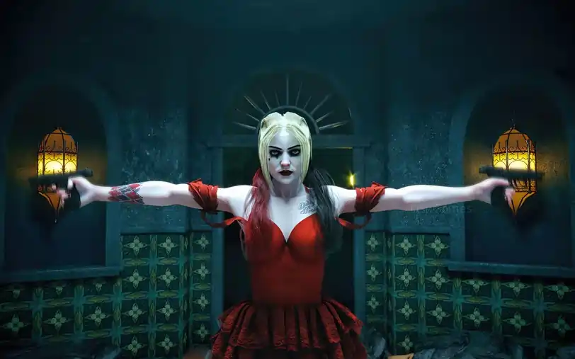 The Suicide Squad (2021) filminden Margot Robbie'nin canlandırdığı Harley Quinn karakteri