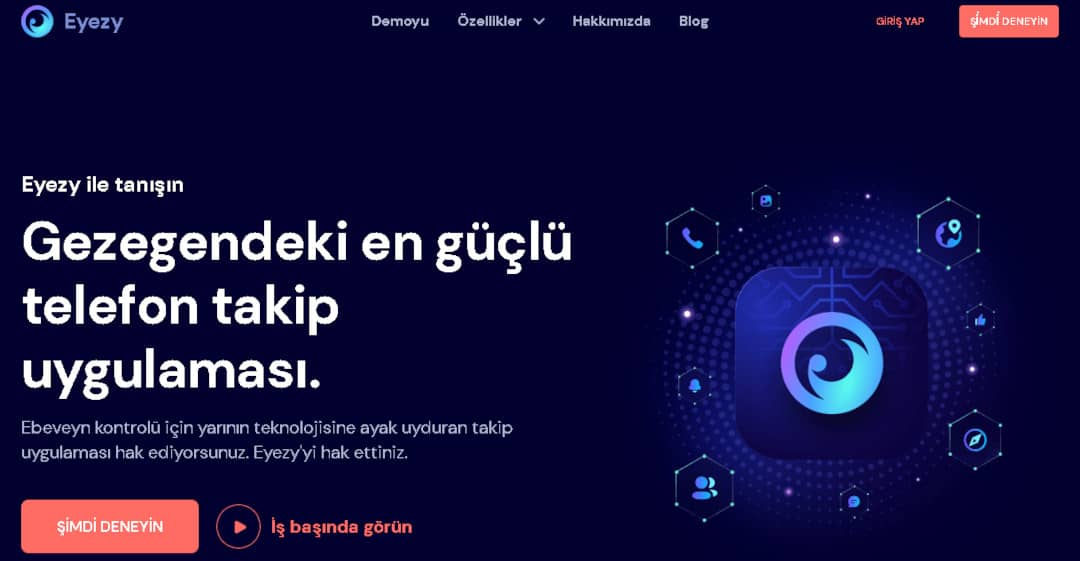 Eyezy telefon takip uygulaması