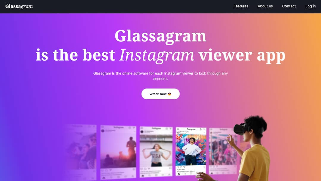 Glassagram gizli profil takibi