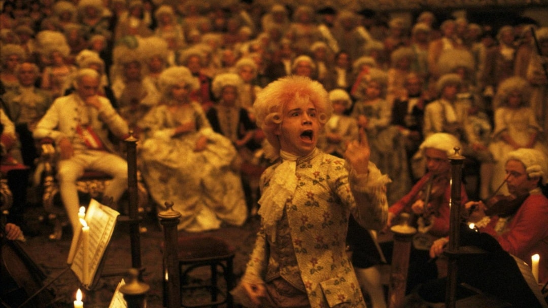 Amadeus filminde Mozart