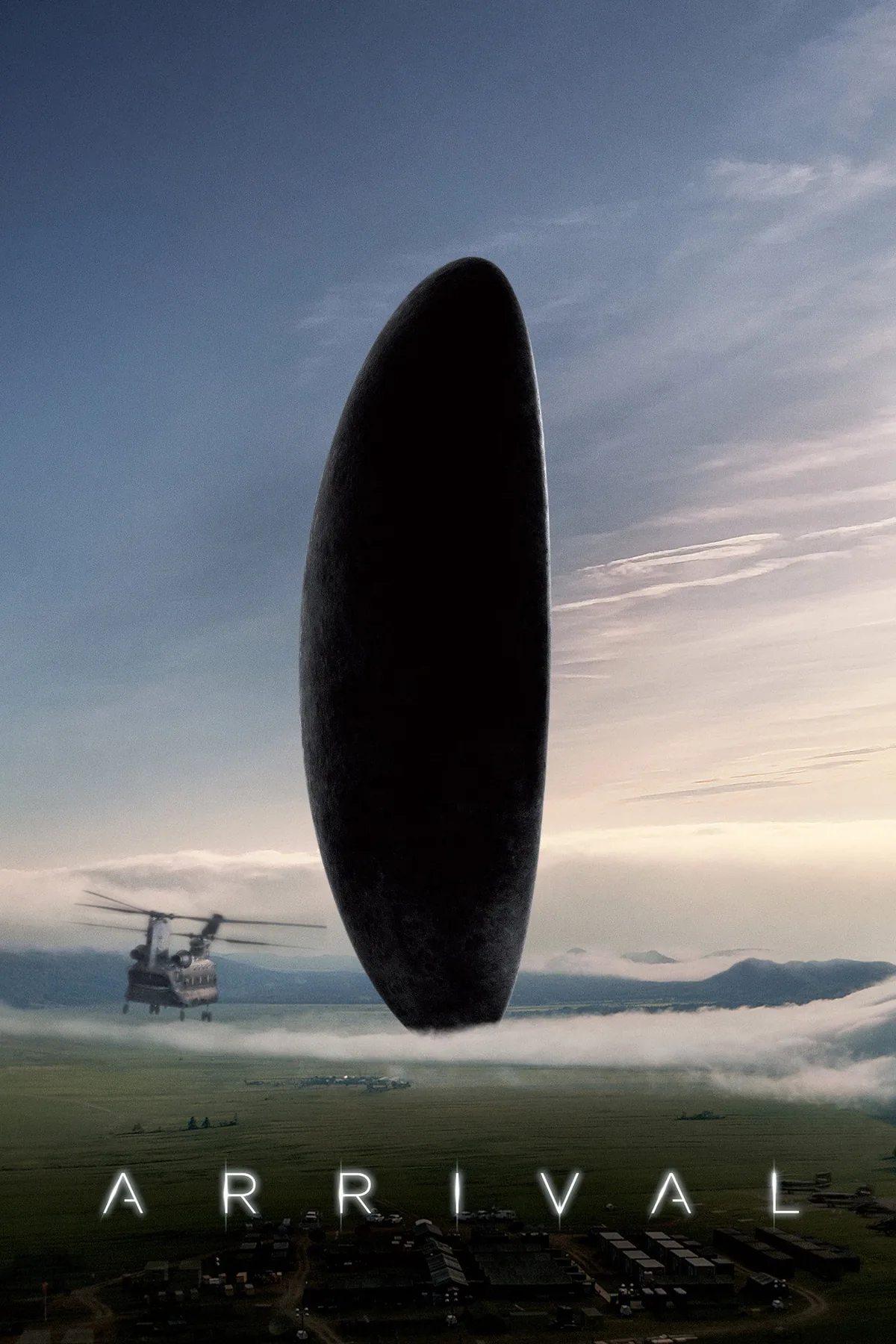 Arrival (Gelis, 2016) resmi film posteri — Denis Villeneuve imzali bilim kurgu basyapiti, Amy Adams basrolde