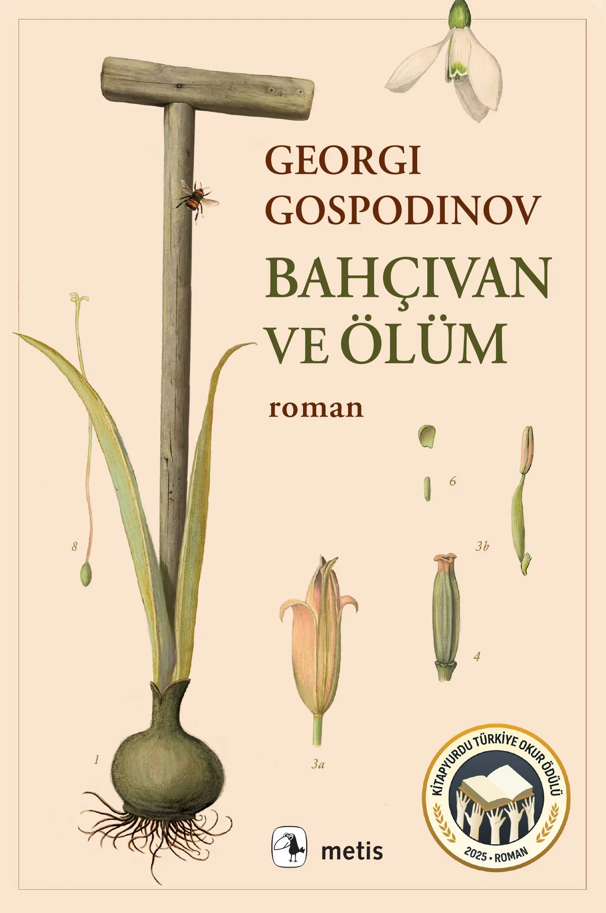 Georgi Gospodinov - Bahçıvan ve Ölüm kitap kapağı (Metis Yayınları, 2026)