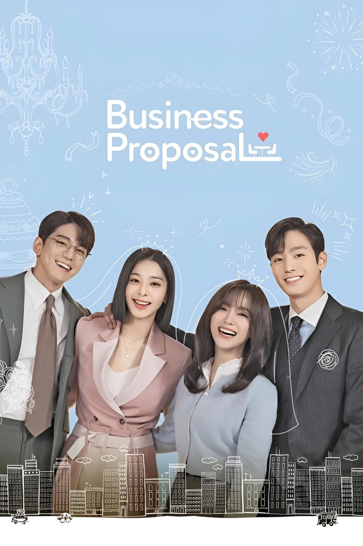 Business Proposal (Is Teklifi) resmi tanitim gorseli — Ahn Hyo-seop ve Kim Se-jeong basrollu SBS romantik komedi K-drama