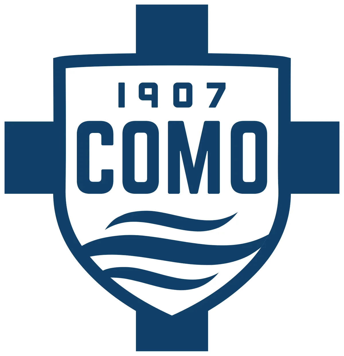 Como 1907 resmi logosu FIFA 23 Serie B rebuild takım önerisi