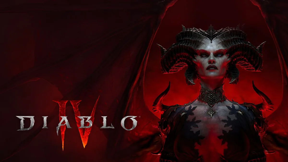 Diablo IV Xbox kanepe co-op split screen aksiyon RPG resmi key art