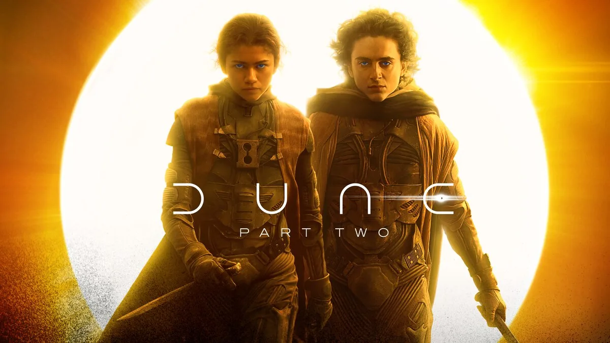 Dune Part Two film resmi gorseli - Denis Villeneuve Paul Atreides col gezegeni Arrakis