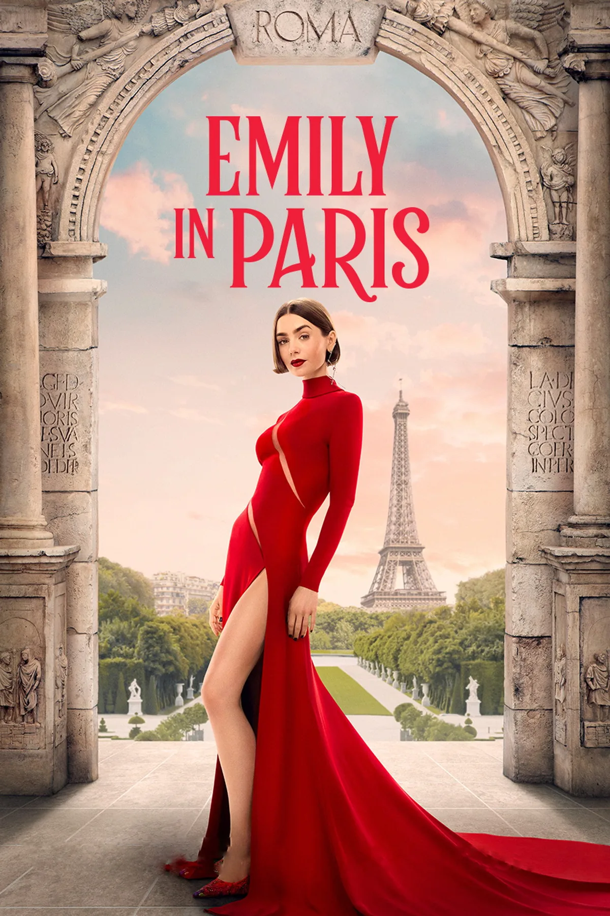 Emily in Paris 6. Sezon Netflix resmi poster - Lily Collins moda kariyer Paris