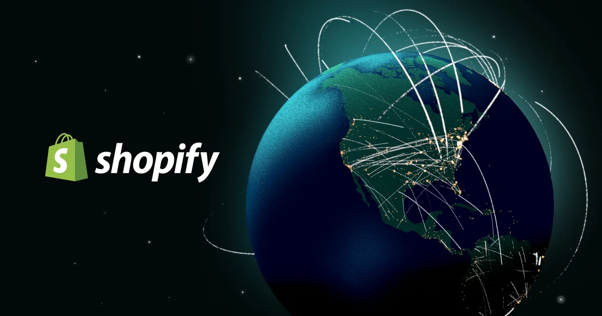 Shopify e-ticaret platformu resmi marka ve arayüz görseli