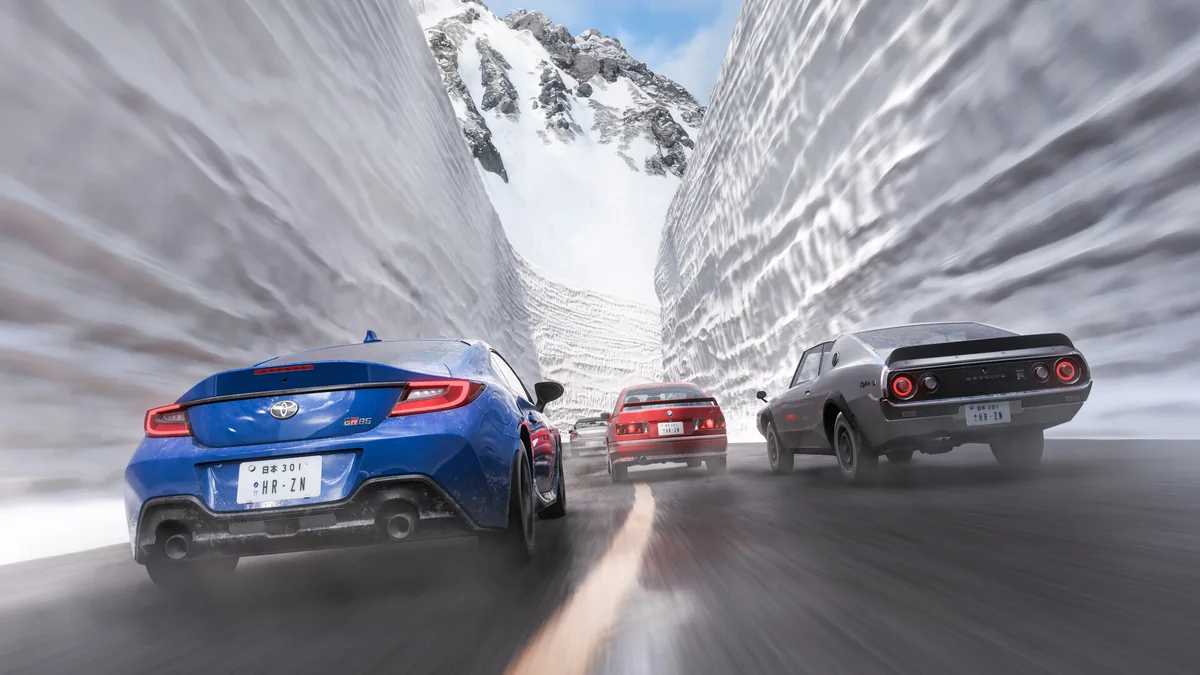 Forza Horizon 6 Nangan bolge: kiyi ve dag yolunda modifiyeli araca binme