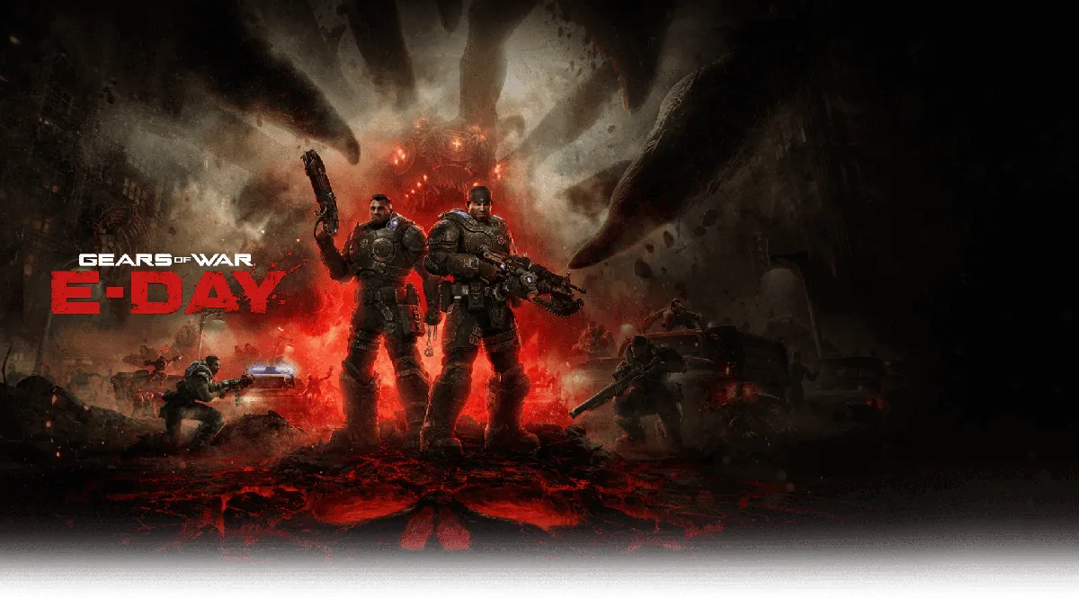 Gears of War E-Day Xbox iki kisilik split screen kampanya co-op resmi gorsel
