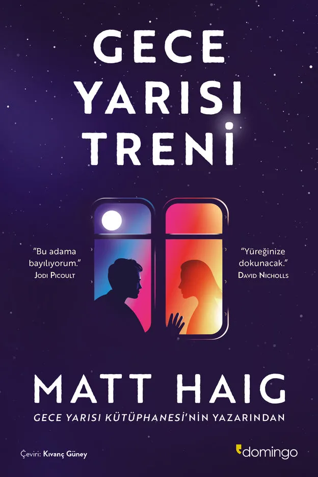 Matt Haig - Gece Yarısı Treni romanının kitap kapağı (Domingo Yayınevi, 2026 en popüler kitapları)