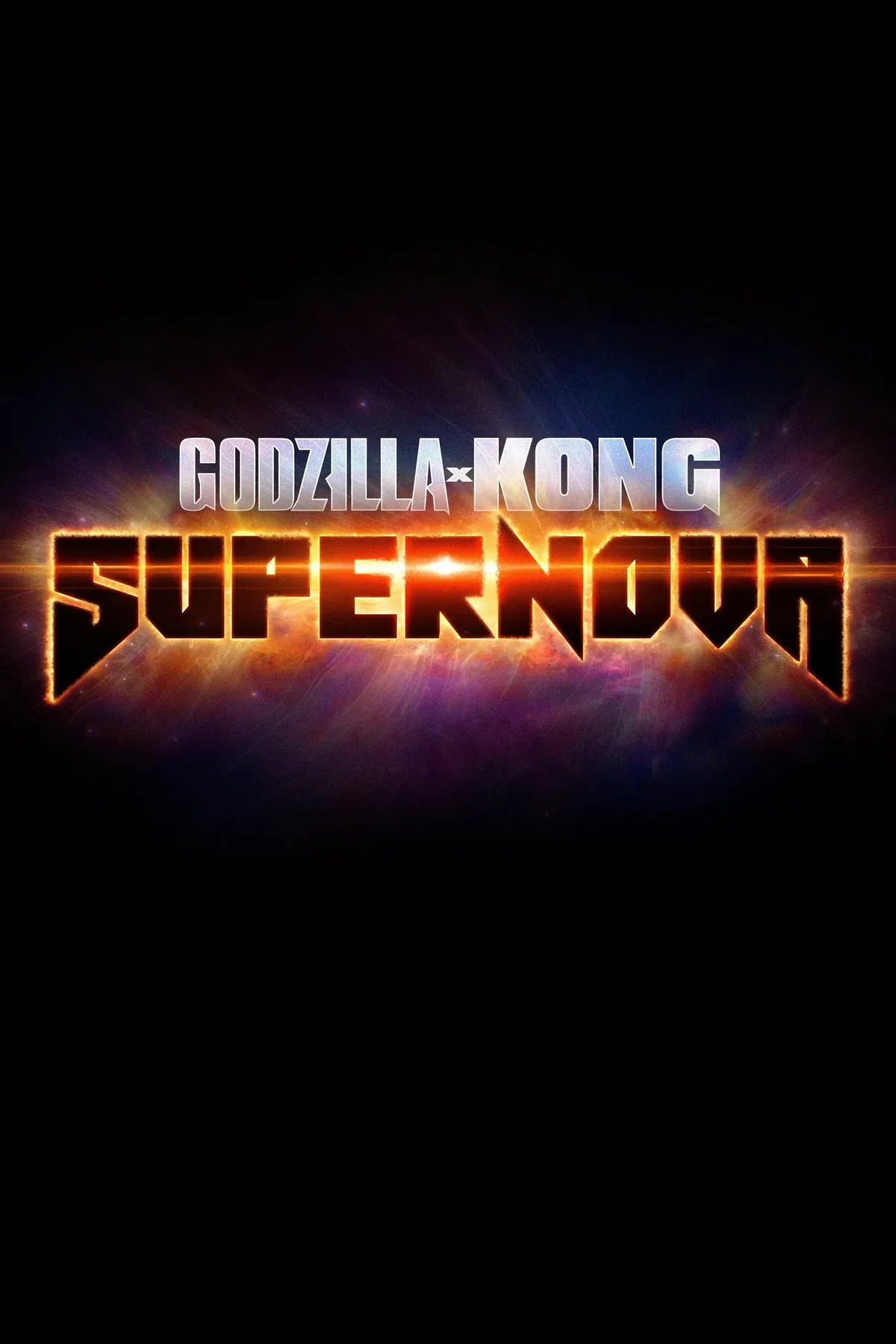 Godzilla x Kong Supernova 2027 filmi resmi afisi - MonsterVerse