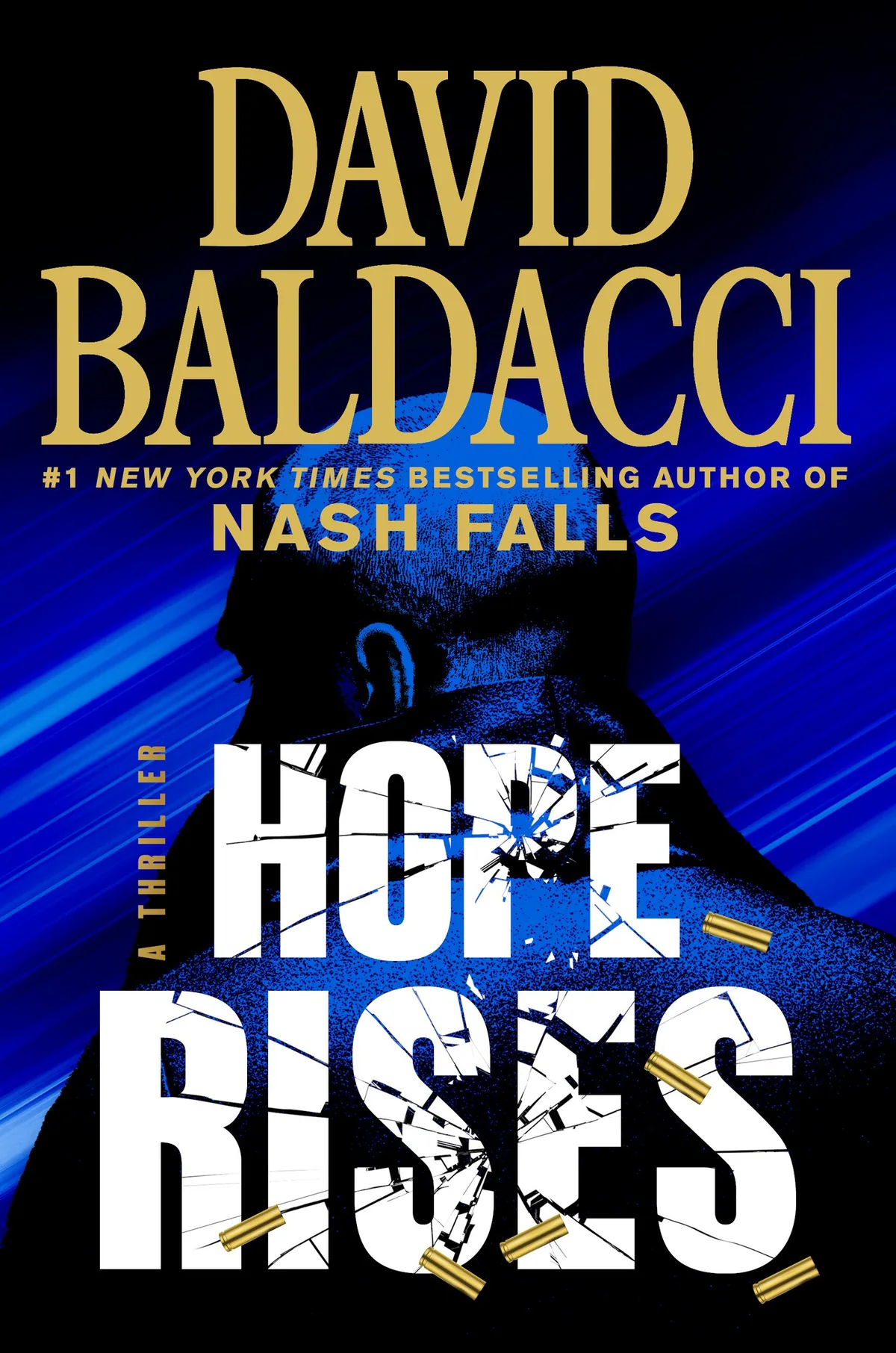 David Baldacci Hope Rises romanının resmi kitap kapağı (Grand Central 2026)