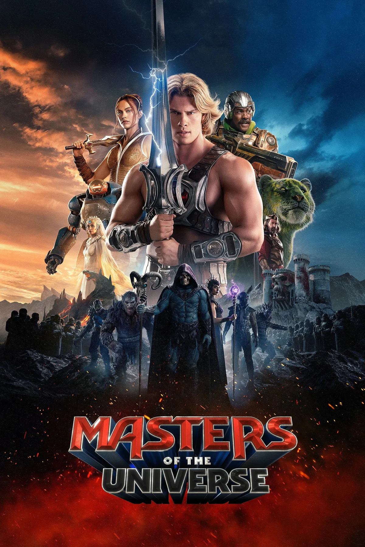 He-Man Prens Adam Nicholas Galitzine Kainatin Hakimleri 2026 filmi Guc Kilici