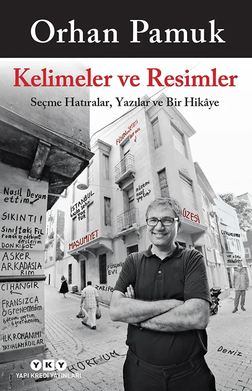 Orhan Pamuk - Kelimeler ve Resimler kitap kapağı (Yapı Kredi Yayınları, 2026)