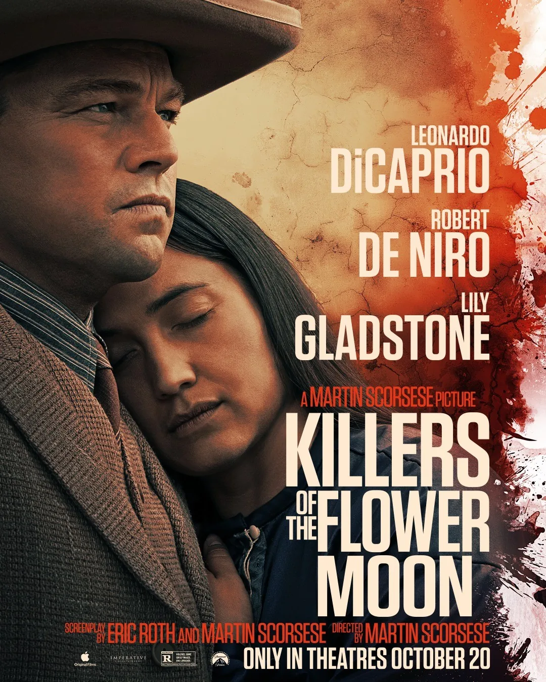 Killers of the Flower Moon 2023 film afisi - Martin Scorsese imzali Osage cinayetlerini anlatan tarihi film
