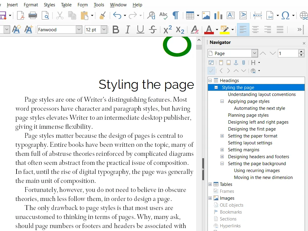 LibreOffice Writer ekran görüntüsü — Microsoft Word yerine geçen ücretsiz açık kaynak ofis paketi