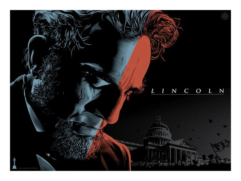 Lincoln 2012 film afisi - Steven Spielberg yonetiminde Daniel Day-Lewis ile Abraham Lincolnun 13. Anayasa Degisikligi mucadelesi