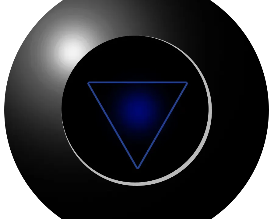 Magic 8 Ball nedir — siyah üzerüne beyaz 8 rakamıyla klasik kehanet oyuncağı topu
