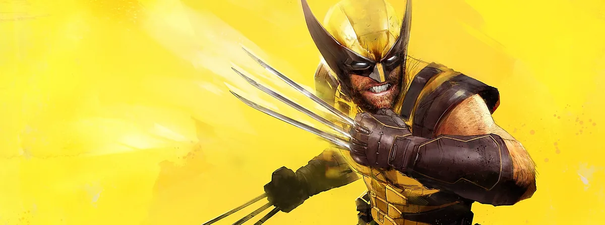 Marvel's Wolverine çıkış tarihi - PS5 resmi key art Logan pençeleri açık karanlık tonda aksiyon pozu