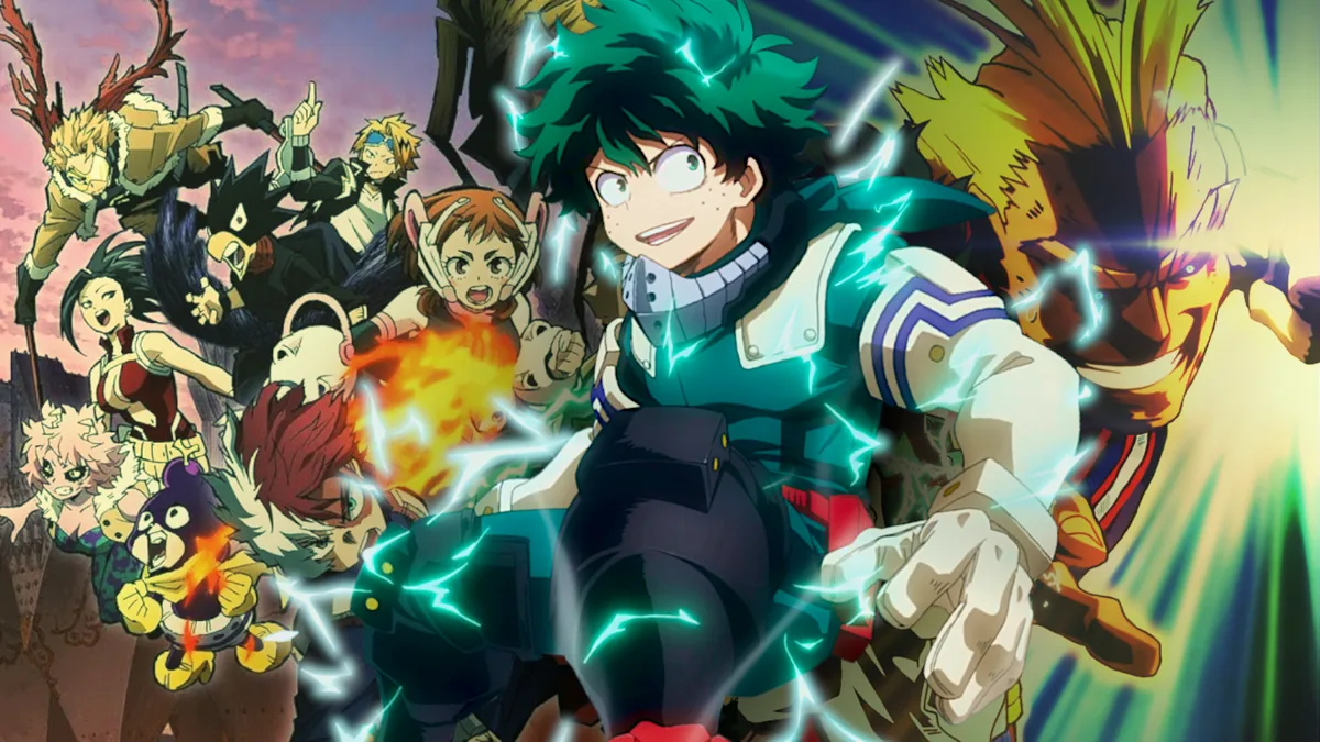 My Hero Academia filmleri izleme sırası — dört film kapak görseli: Two Heroes, Heroes Rising, World Heroes Mission ve Youre Next