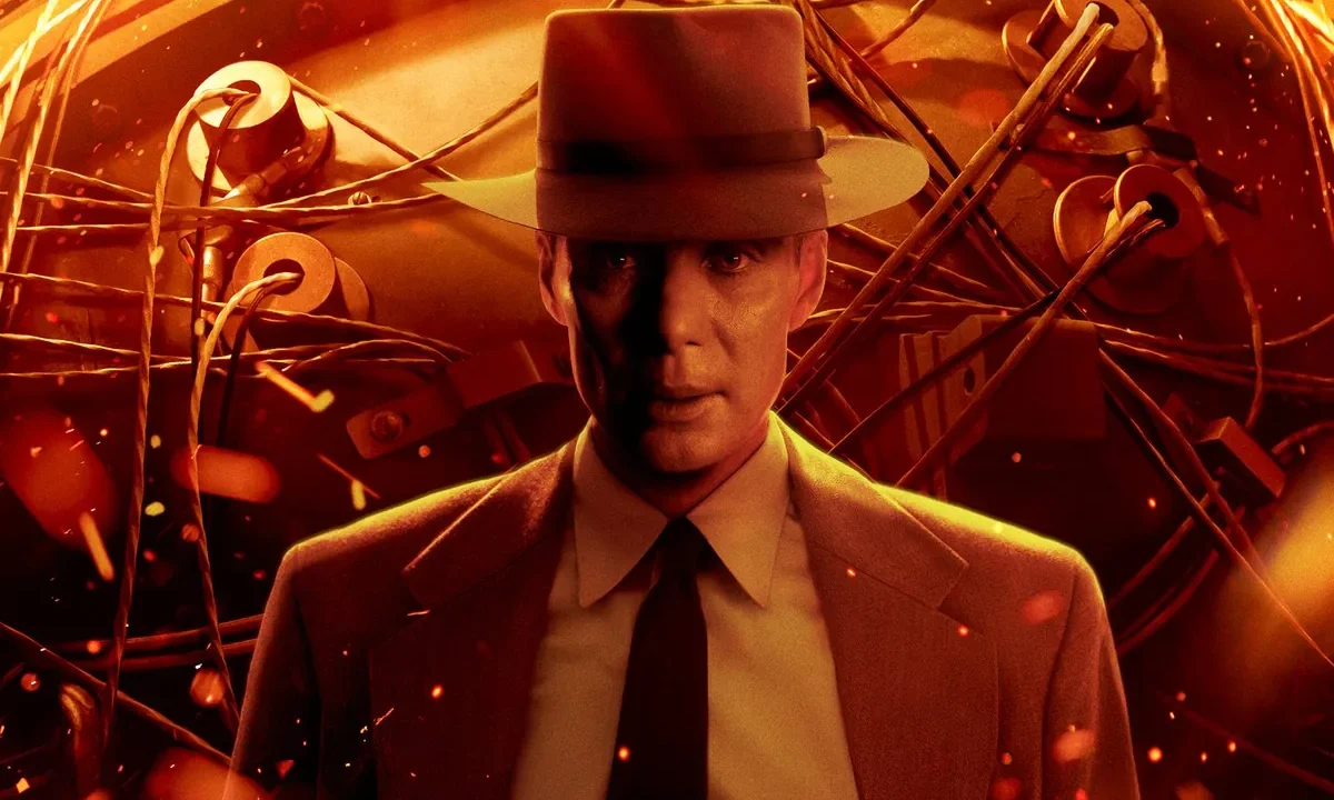 Oppenheimer 2023 - Christopher Nolan imzalı Oscar ödüllü tarihi biyografi filminin resmi sinema afişi