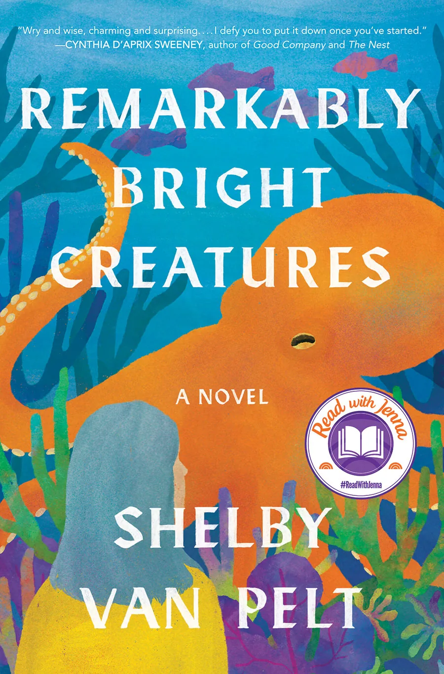 Remarkably Bright Creatures kitap kapağı — Shelby Van Pelt'in bestseller romanı
