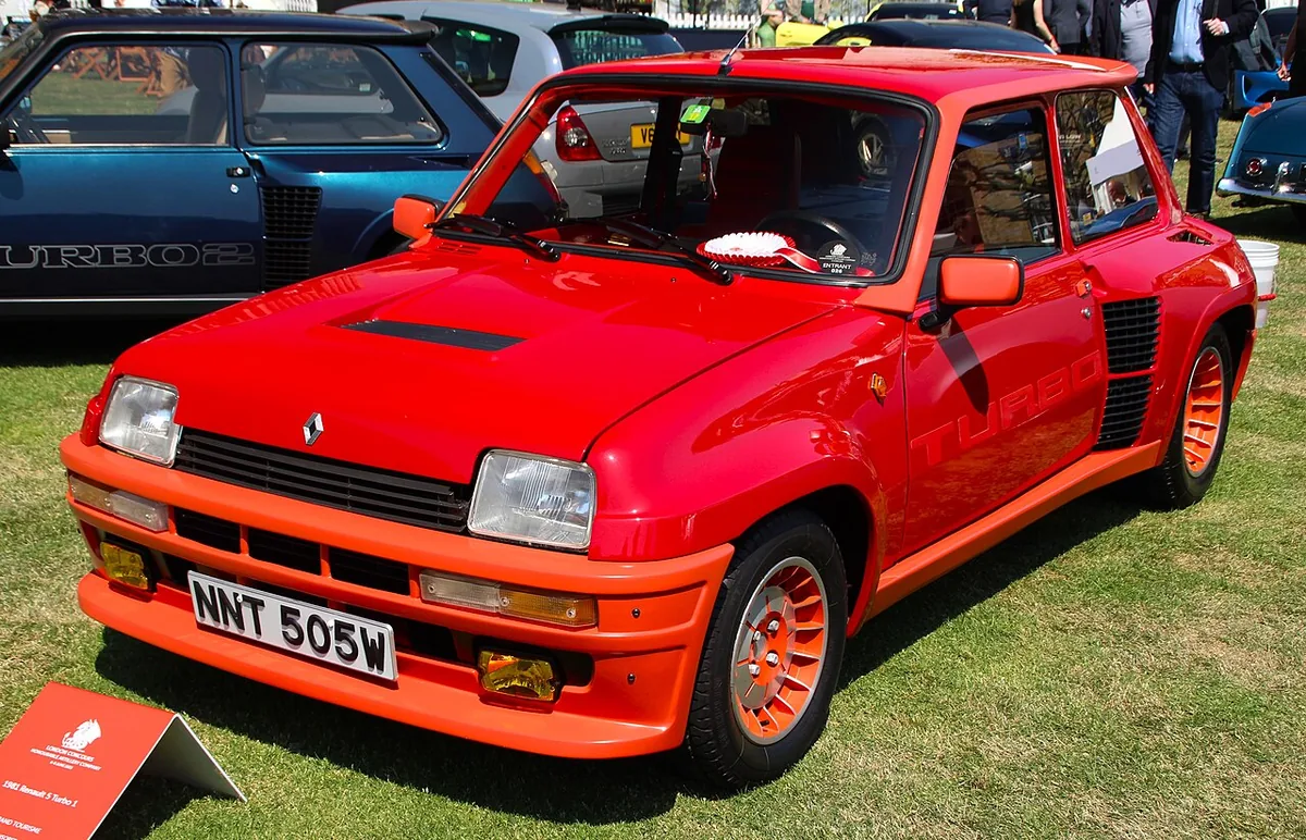 1980 Renault 5 Turbo orta motorlu klasik Fransiz sporcusu Forza Horizon 6