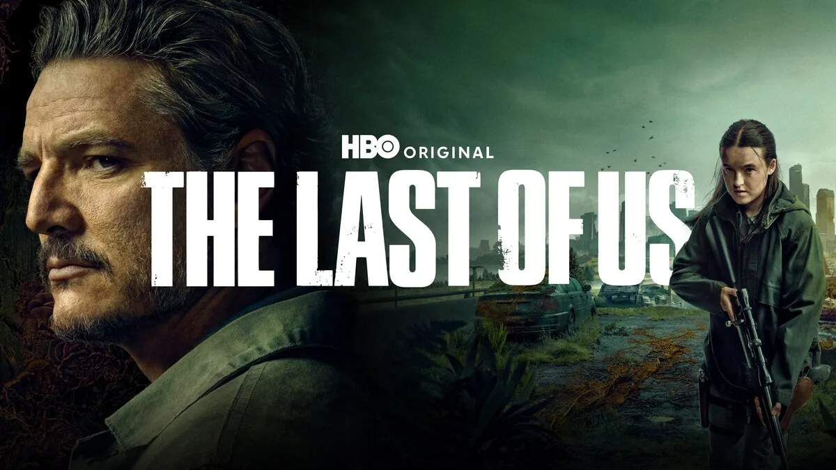 The Last of Us dizisi resmi gorseli — Joel ve Ellie post-apokaliptik