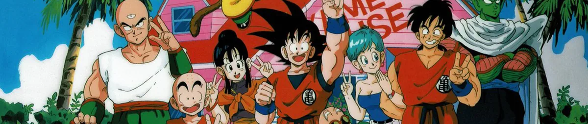Dragon Ball Z dizisinin resmi key art görseli, Son Goku ve Z Savaşçıları kadrosu
