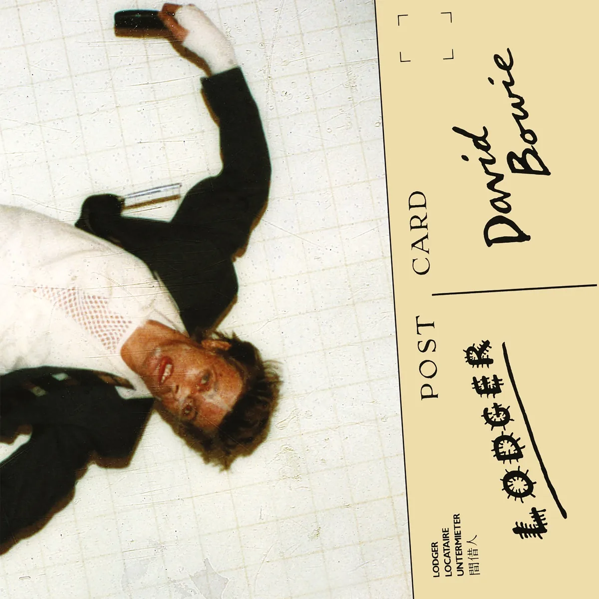David Bowie'nin Berlin Üçlemesi'ni kapatan Lodger albümünün resmi kapak görseli