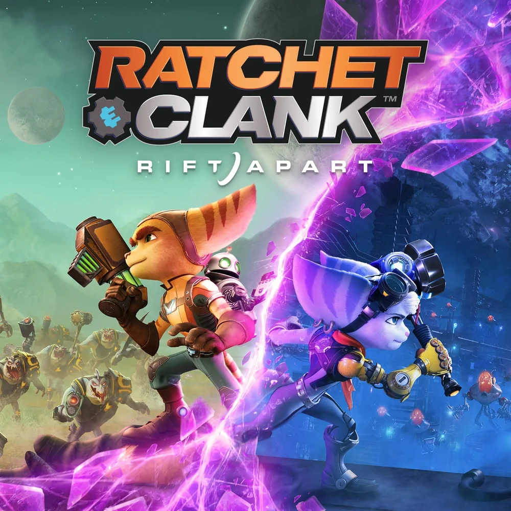 Ratchet & Clank: Rift Apart oyununun DirectStorage teknolojisini destekleyen resmi kapak görseli