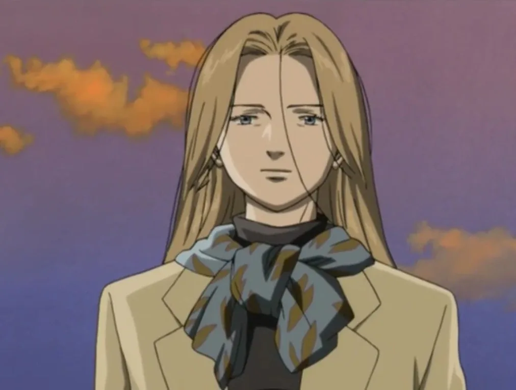 Monster animesinden Johan Liebert'in sakin ama ürkütücü derecede kibar ifadesi