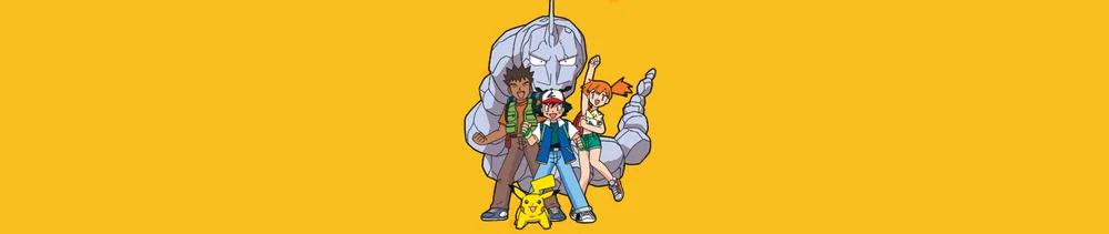 Pokémon anime serisinin resmi tanıtım görseli, Ash Ketchum ve Pikachu
