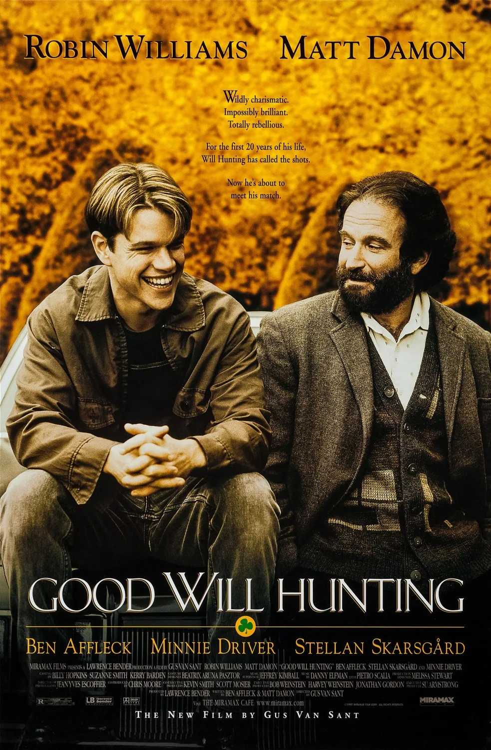 Good Will Hunting filminde Matt Damon ve Robin Williams