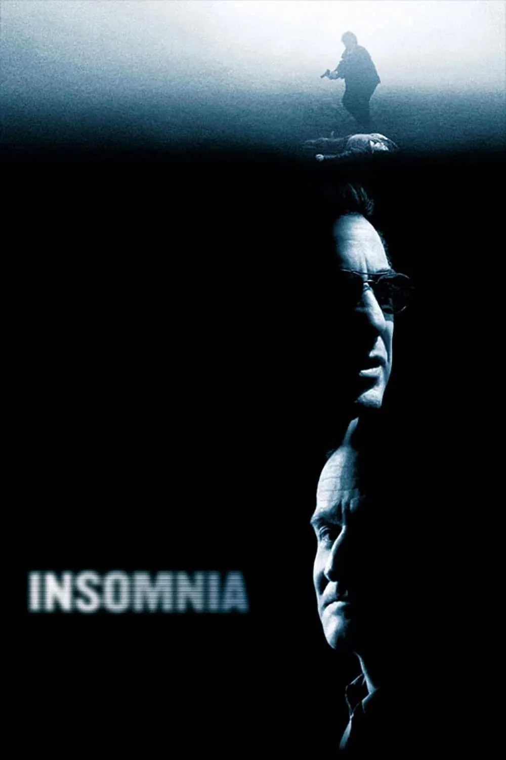 Insomnia (Uykusuzluk) filminin resmi afişi; Al Pacino'nun canlandırdığı dedektif