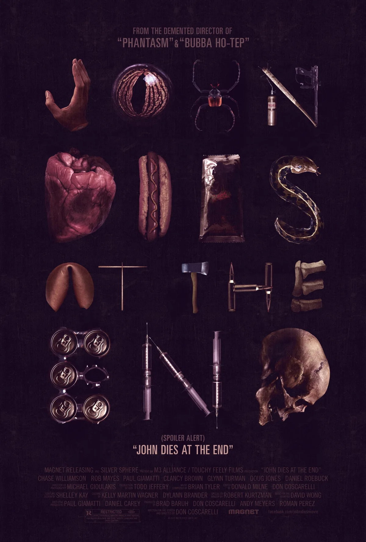 Don Coscarelli'nin John Dies at the End (2012) filminin resmi afişi