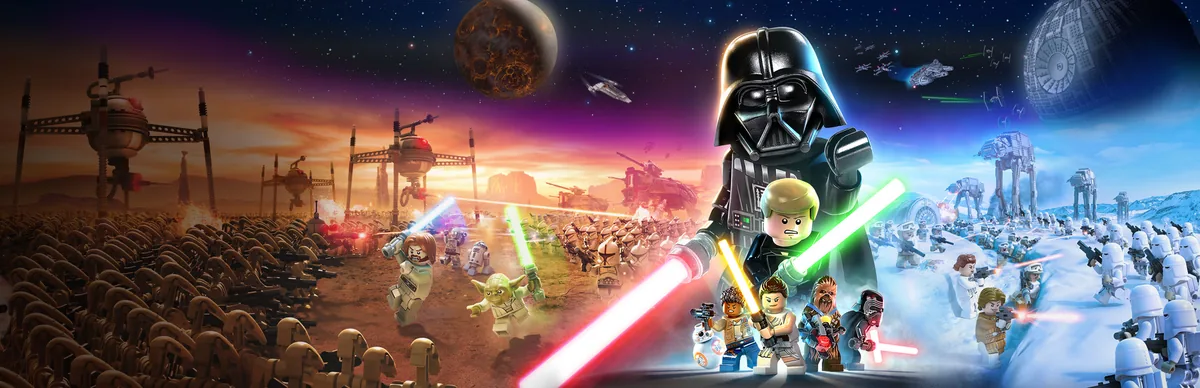 LEGO Star Wars: The Skywalker Saga (2022) oyununun resmi key art görseli