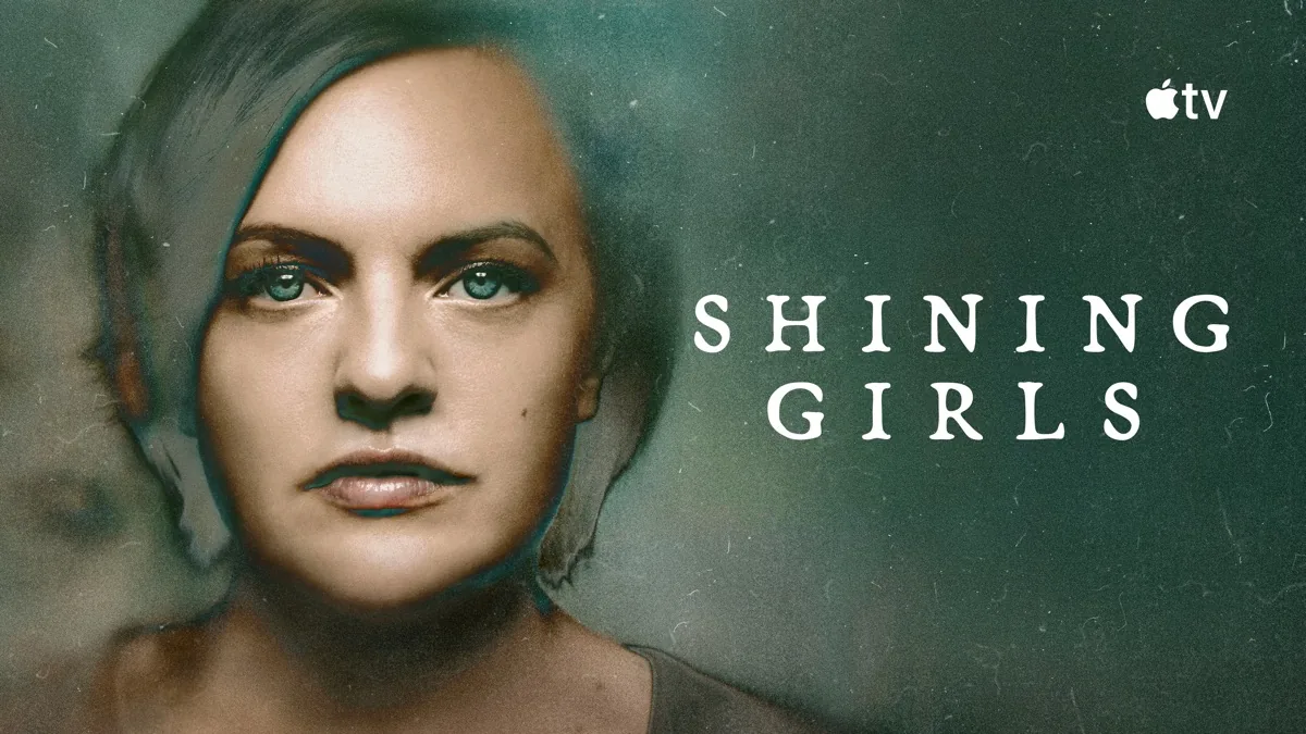 Shining Girls dizisinde Elisabeth Moss'un canlandırdığı Kirby karakteri ve Apple TV logosu