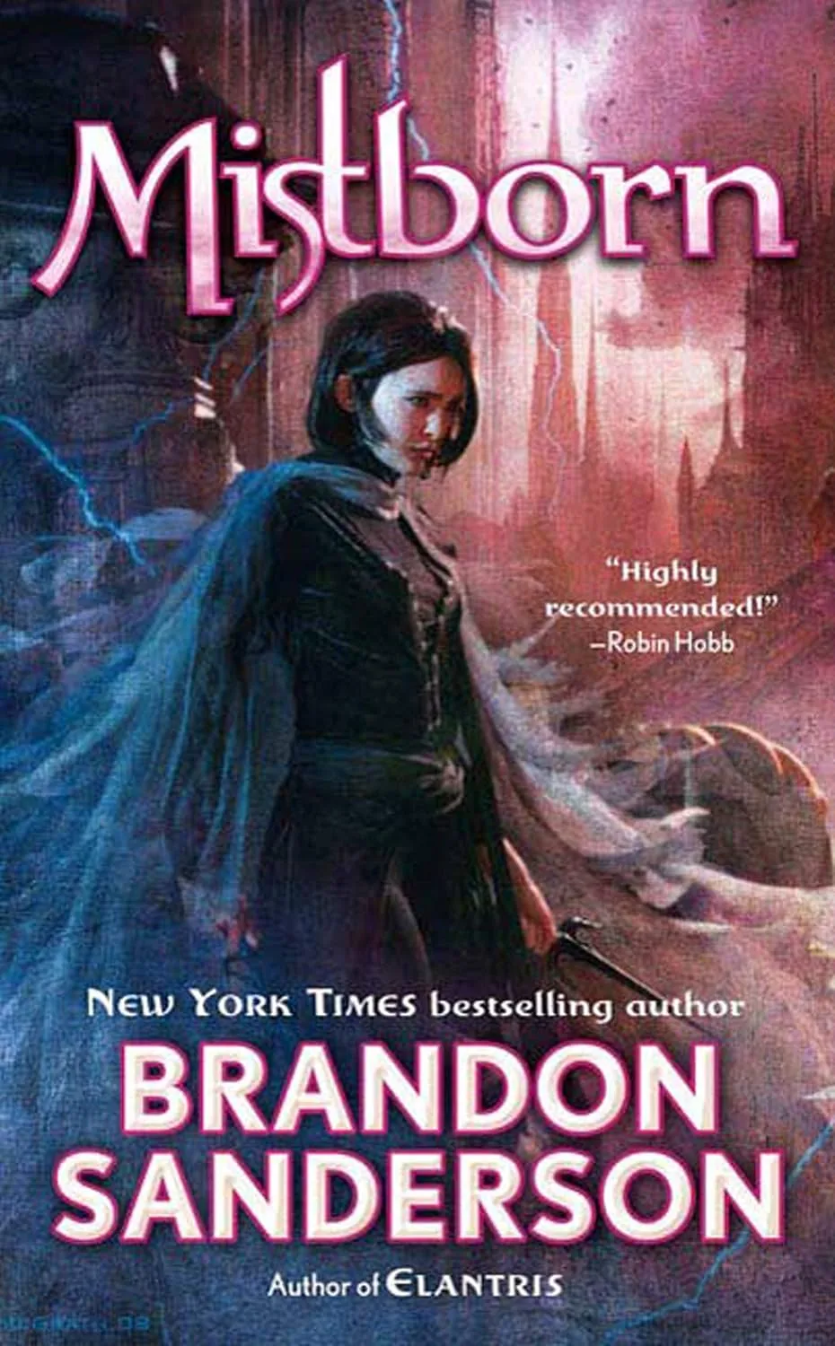 Brandon Sanderson'ın Sissoylu (Mistborn: The Final Empire) romanının resmî kapağı