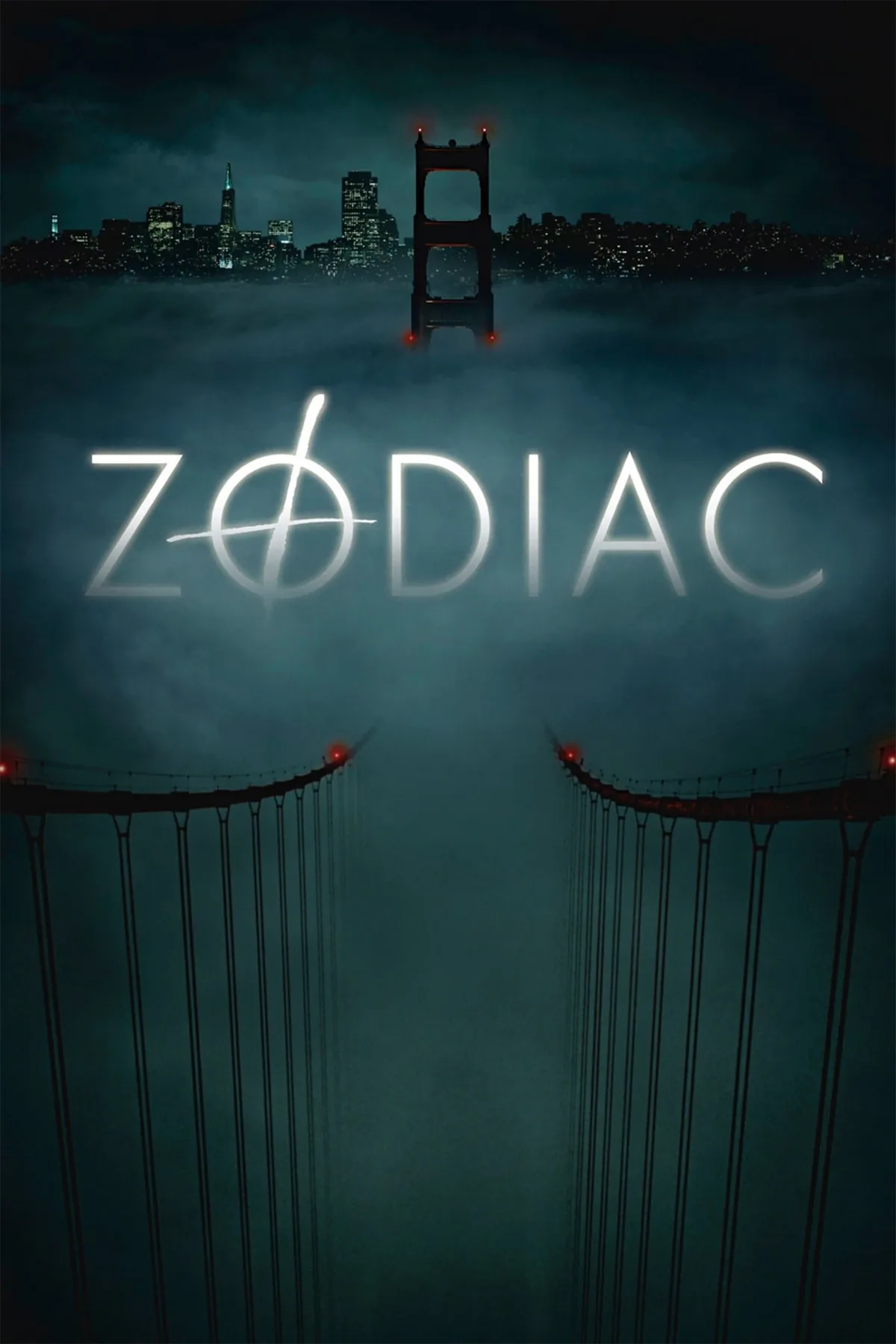 David Fincher'ın yönettiği Zodiac (2007) filminin resmi afişi