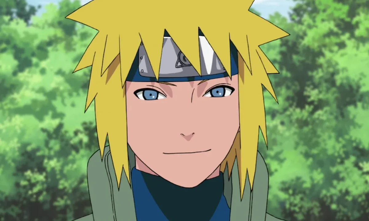 Naruto'da Dördüncü Hokage Minato Namikaze'nin resmi anime portresi
