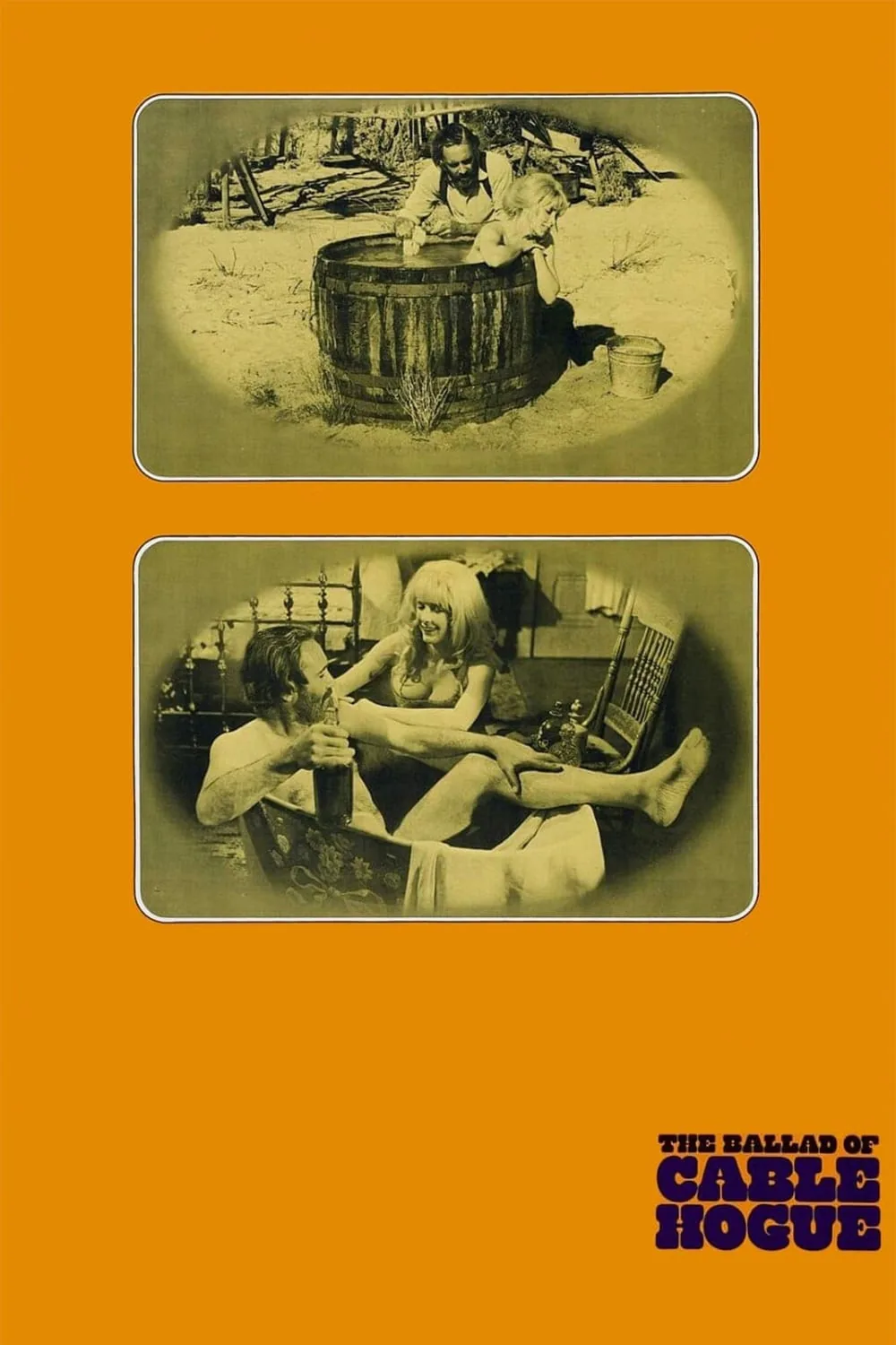 The Ballad of Cable Hogue 1970 filminin resmi dönem afişi